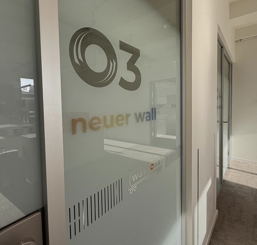 Folierung bei Wascosa AG — Projekt von MS Folien und Werbetechnik