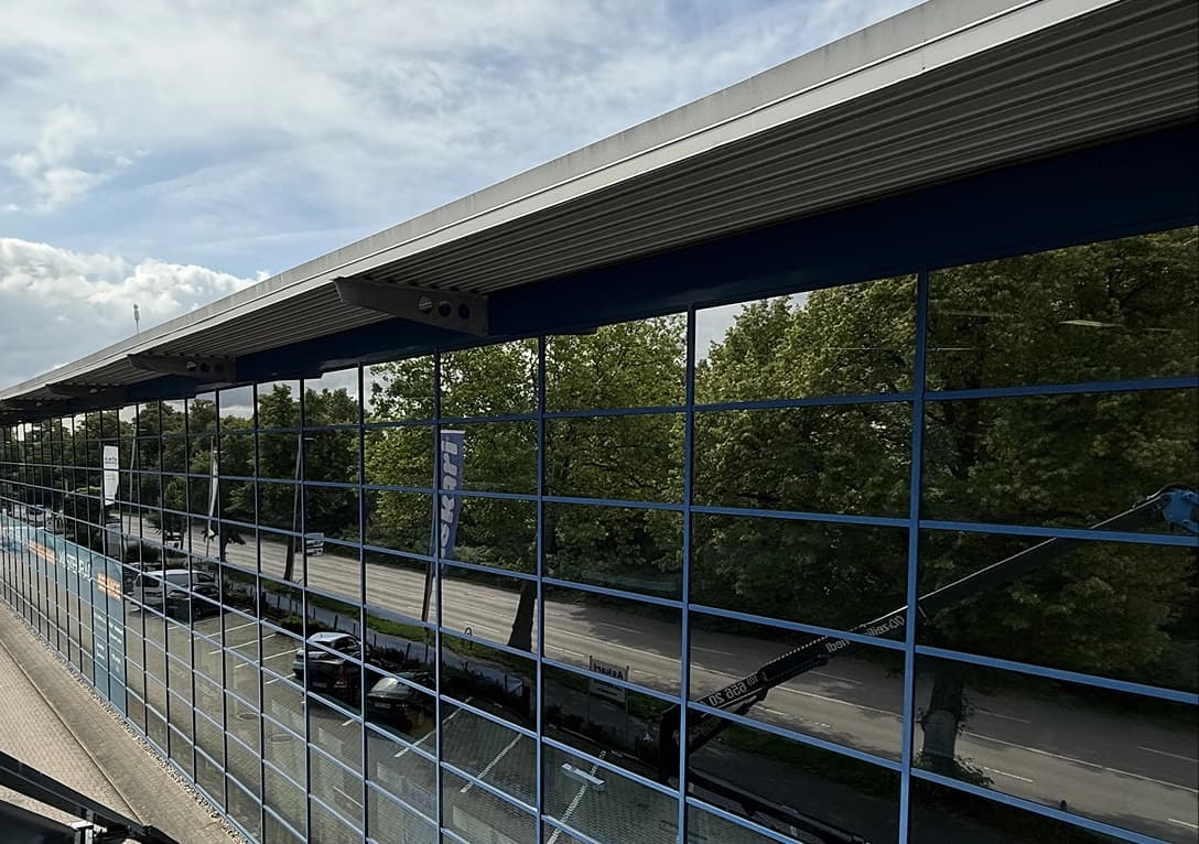 Getönte / verspiegelte Sonnenschutzfolien
